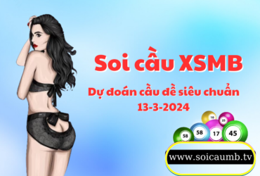 Soi cau XSMB 13-3-2024 VIP