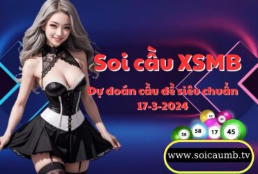 Soi cau XSMB 17-3-2024 VIP